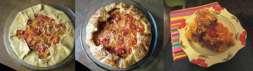 Quiche met zoete aardappel